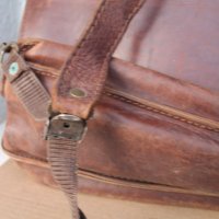Стара кожена чанта, снимка 14 - Антикварни и старинни предмети - 43896014