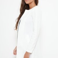 Бяло тънко палто H&M, снимка 1 - Палта, манта - 43696139