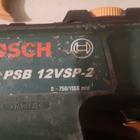 Винтоверт ударен Bosch PSB 12V VSP-2 Cordless drill за части, снимка 3 - Винтоверти - 40221117
