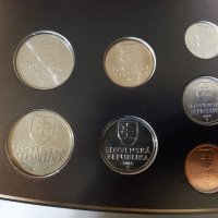 Словакия - Комплектен сет от 7 монети, снимка 3 - Нумизматика и бонистика - 37782540