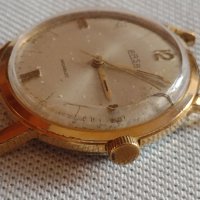 Стар механичен часовник BASA INCABLOC SWISS ANTI-MAGNETIC с позлатена рамка 41969, снимка 4 - Други ценни предмети - 43905317