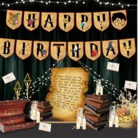 Хари Потър harry potter Банер правоъгълен парти гирлянд декор рожден ден, снимка 2 - Други - 33526888