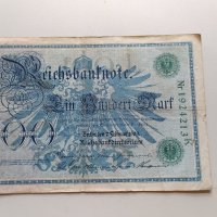 100 марки 1908 Германия, снимка 1 - Нумизматика и бонистика - 40292322