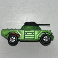 Метална количка Matchbox RolaМatics 73-Weasel Танк в мащаб 1:52, снимка 6 - Колекции - 39834573