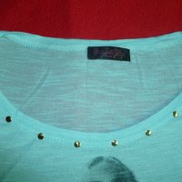 Тънка блузка Л-ХЛ, снимка 4 - Тениски - 37417403