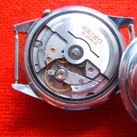 Рядък мъжки часовник Seikomatic Slimdate Automatic 30 Jewels, снимка 5 - Антикварни и старинни предмети - 38075957