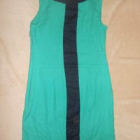 Ленена рокля в зелено  Salkim, снимка 9 - Рокли - 27747672