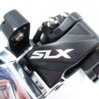 Shimano SLX FD-M676 2x10 декланшор за МТБ планински байк, 34.9mm clamp, снимка 2 - Части за велосипеди - 37518991