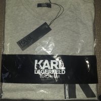 Оригинална тениска на Karl Lagerfeld, M-L, снимка 9 - Тениски - 38566879