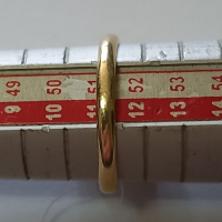 Златен пръстен 1.42гр., снимка 2 - Пръстени - 44878432