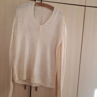 Дамски мек пуловер- XL, снимка 1 - Блузи с дълъг ръкав и пуловери - 35250961