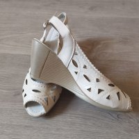 Дамски сандали на платформа , снимка 6 - Сандали - 39960397
