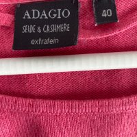 ADAGIO оригинален пуловер кашмир и коприна, снимка 5 - Блузи с дълъг ръкав и пуловери - 43089247
