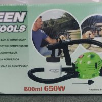 Пистолет за боя с компресор Green Tools, нов, снимка 4 - Други машини и части - 43640770
