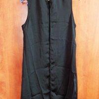 VILA  дамска черна рокля, официална / ежедневна / вечерна / нова, с етикет, черна, снимка 9 - Рокли - 18539283