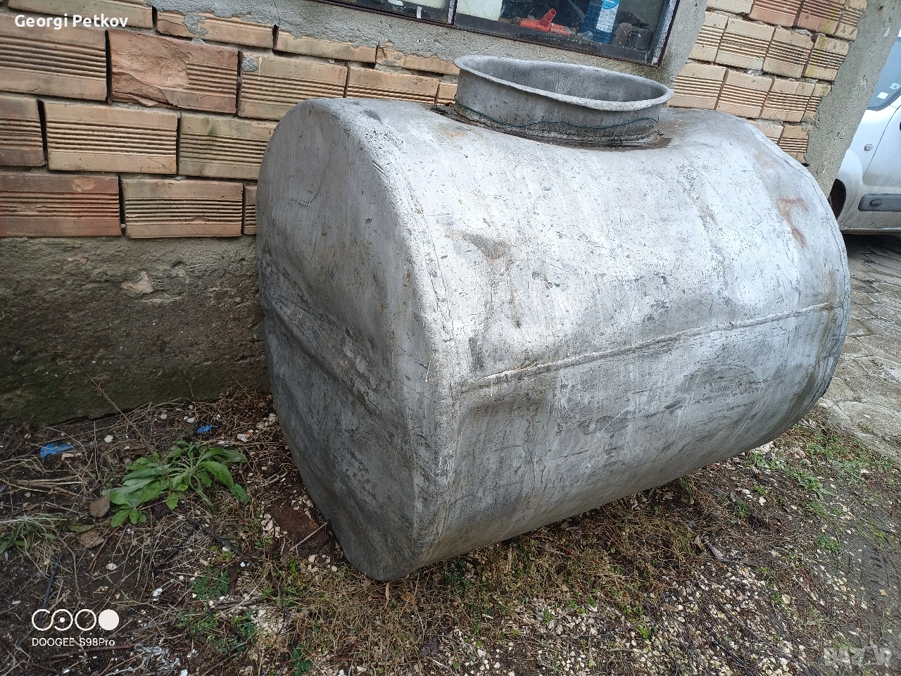 Алуминиева цистерна 800 литра , снимка 1