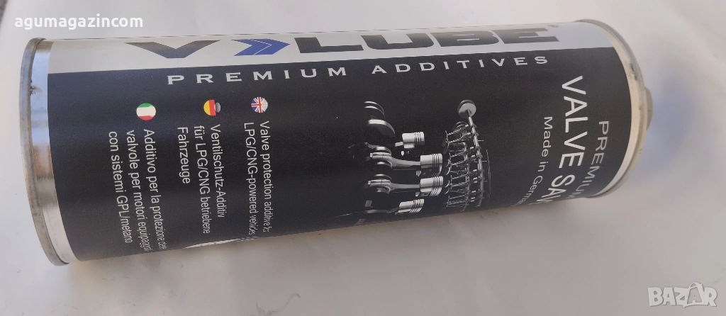 Течност за омасляване на клапани при АГУ  V-lube лв или ERC 1л , снимка 1