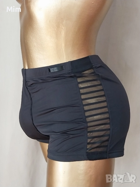 НОМ М Черен мъжки боксер , снимка 1