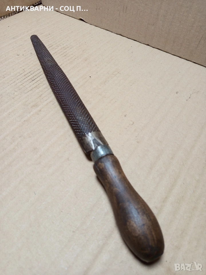 Соц Стара Голяма Дърводелска Раш Пила. , снимка 1