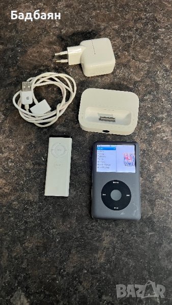 Apple iPod Classic 7 160GB / Докинг / Дистанционно / Зарядно, снимка 1