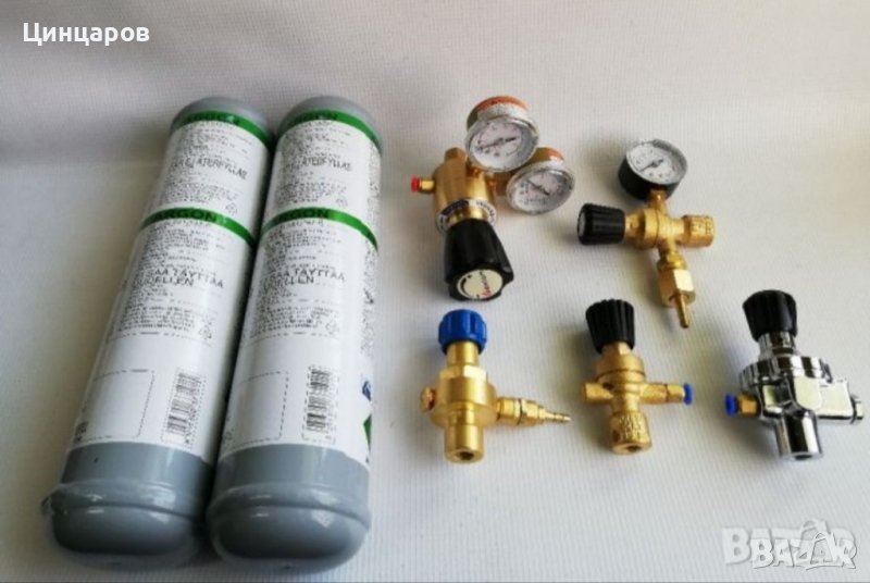 Азот,кислород,аргон,коргон бутилки 950мл., снимка 1