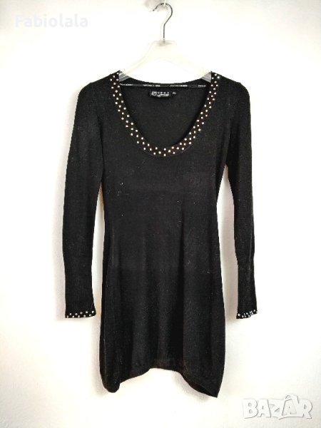 Рокля от трико YAYA с блясък S, снимка 1