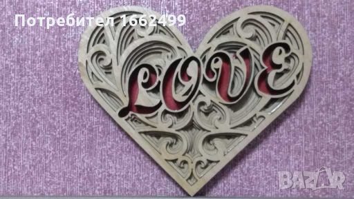 Миниатюра "Пълно с любов сърце" , снимка 1