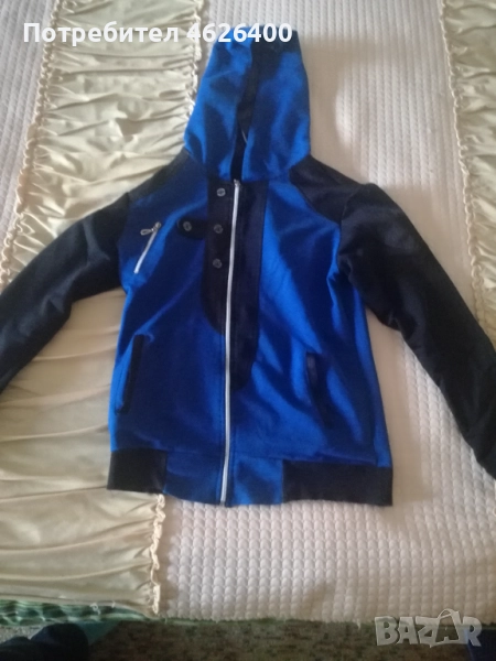 Продвам горнище от анцуг-тип суитчер с качулка , снимка 1