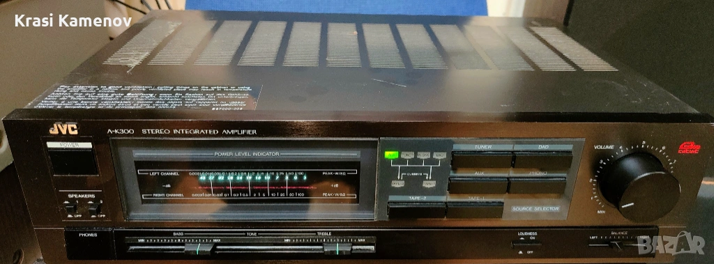 JVC A-K300  стерео интегриран усилвател, снимка 1