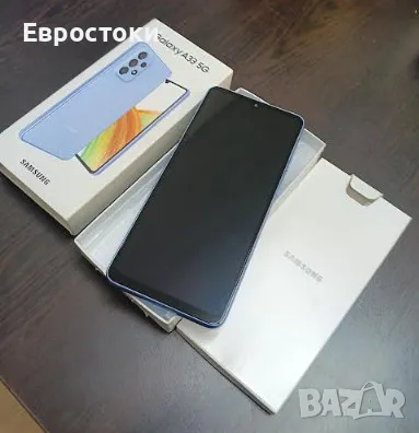 Смартфон Samsung Galaxy A33, 5G, 6/128 GB, SM-A336B цвят: синьо. Внимание, продукт като нов, само им, снимка 1