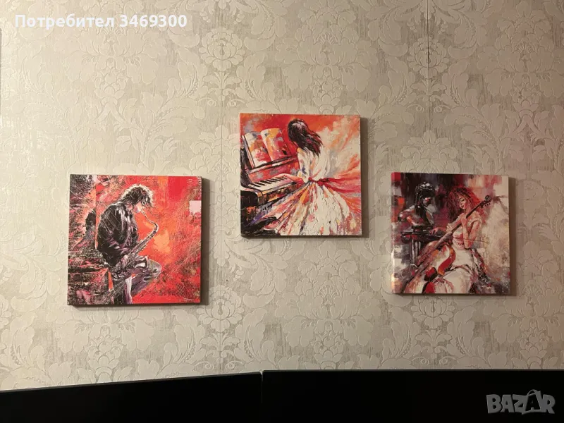 3 бр. картини принт, снимка 1
