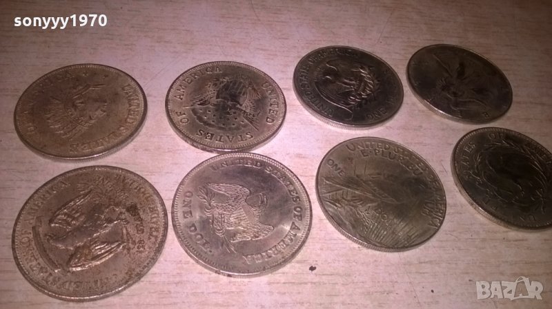 долари-8бр-колекция-4,5см-внос франция, снимка 1