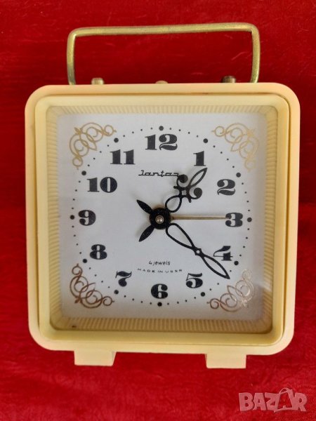 Стар будилник-Янтар, снимка 1