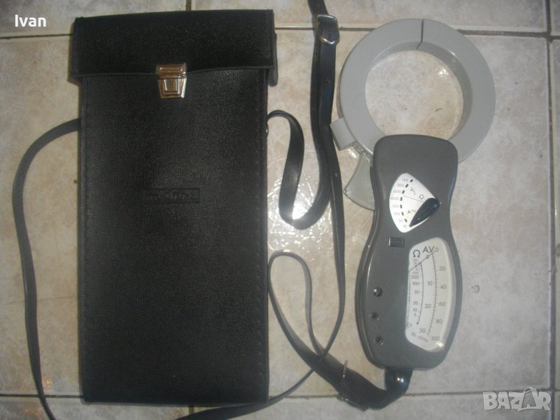 Made in FRANCE-Нови Ампер Клещи METRIX №84 -Старо Качество-Отлични-С Чанта Естествена Кожа-100А/600V, снимка 1