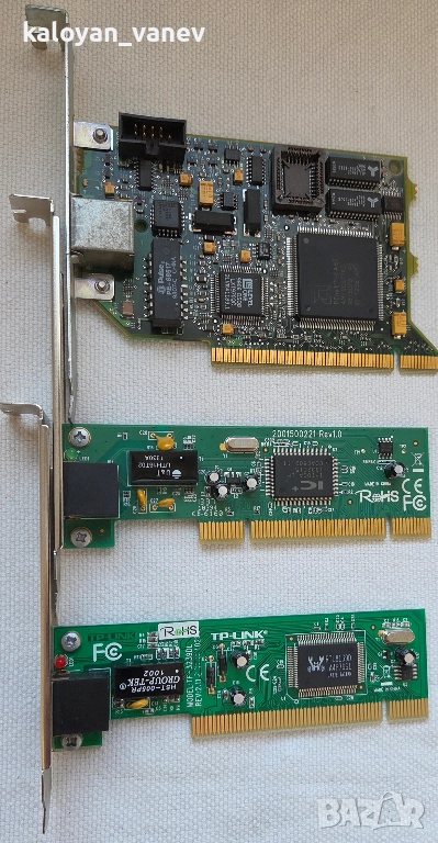 Мрежова карта LAN Card PCI 100Mbps, снимка 1