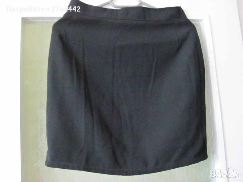 Пола права черна с подплата, снимка 1