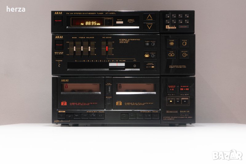 Аудио система AKAI AM-M10 - HX-M30W - AT-M20L, снимка 1