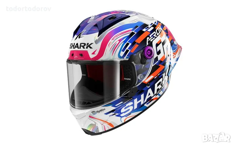 Топ цена Мото Каска за мотор SHARK AERON GP JOHAN ZARCO MOTOGP FIM, снимка 1