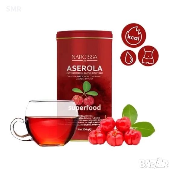 Aserola Superfood Билкова смес за регулиране на теглото - 200гр., снимка 1