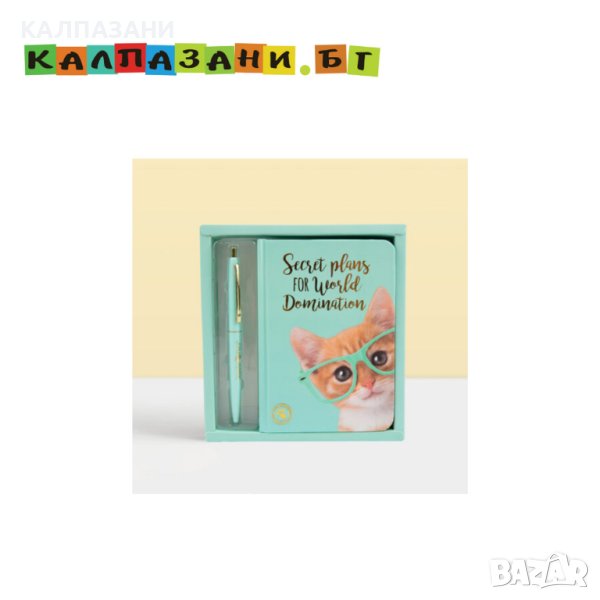 A6 Тефтерче с химикал в кутия, Котето Рей Бен, 120 страници 6912, снимка 1