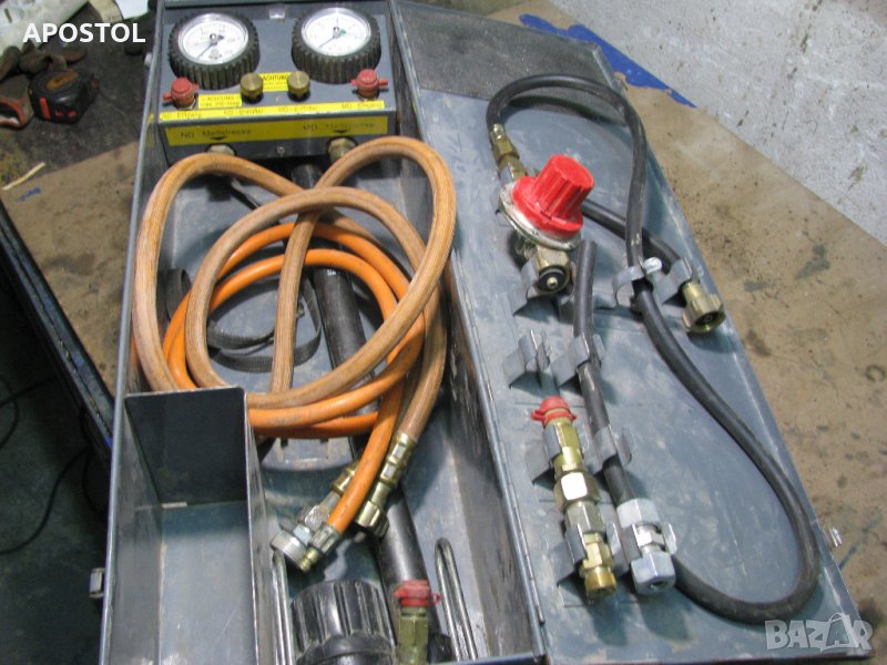 система за тестван на течен газ в превозни средства, снимка 1