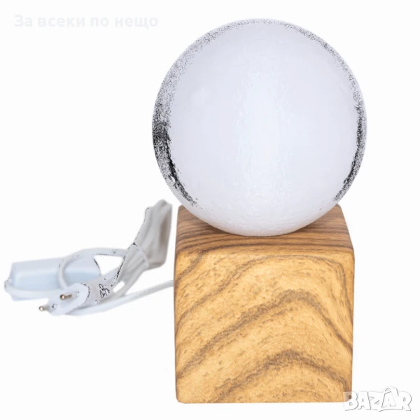 Настолна LED лампа, 3 цвята с квадратна основа Код P844, снимка 1