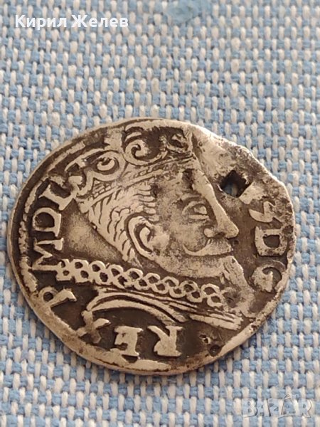 Сребърна монета 1597г Олнус Сигизмунд трети за КОЛЕКЦИЯ 24410, снимка 1