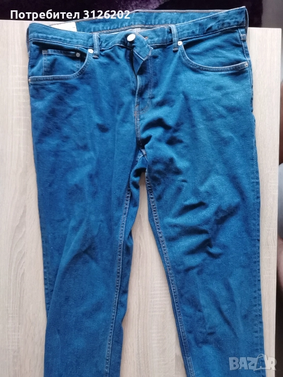 Мъжки дънки H&M Slim fit размер 40/32, снимка 1