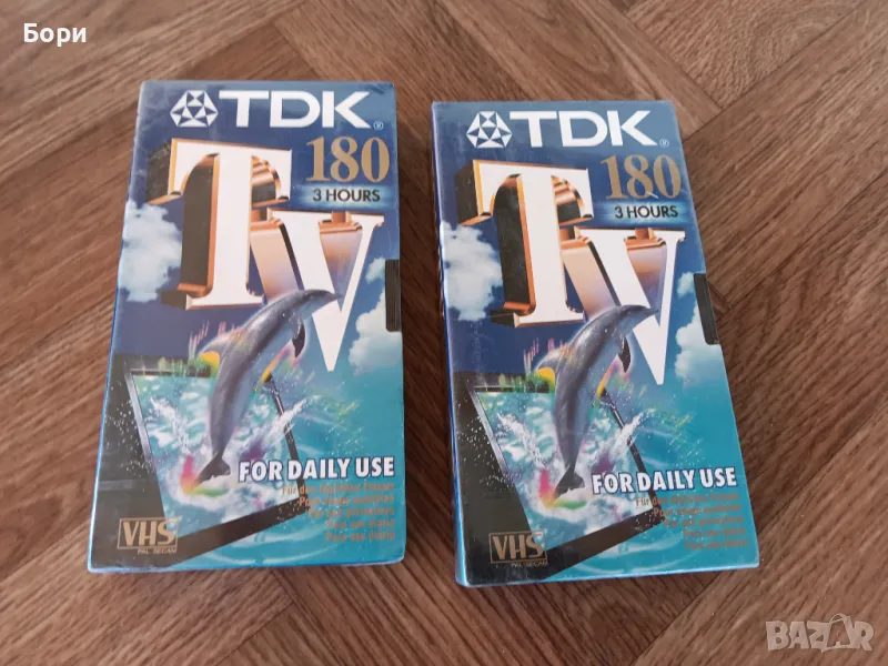 VHS TDK 180 Нови видеокасети, снимка 1