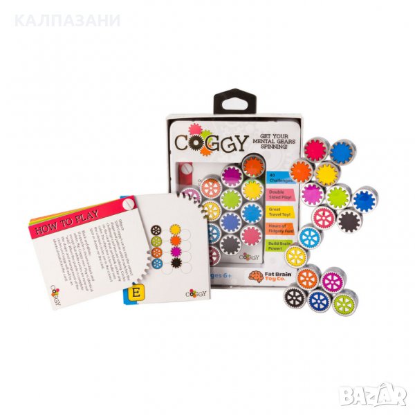 TOMY Fat Brain Toys Games Зъбни колела игра, 6г+, F116, снимка 1