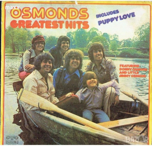 Грамофонна плоча Осмъндс. Известни песни ВТА 11551, снимка 1