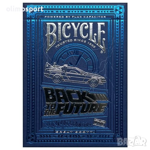 карти за игра BICYCLE BACK TO THE FUTURE Bicycle и Universal Pictures си сътрудничат, за да представ, снимка 1