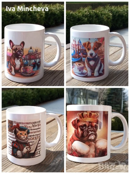 Чаши, керамични, вместимост 330мл, снимка 1