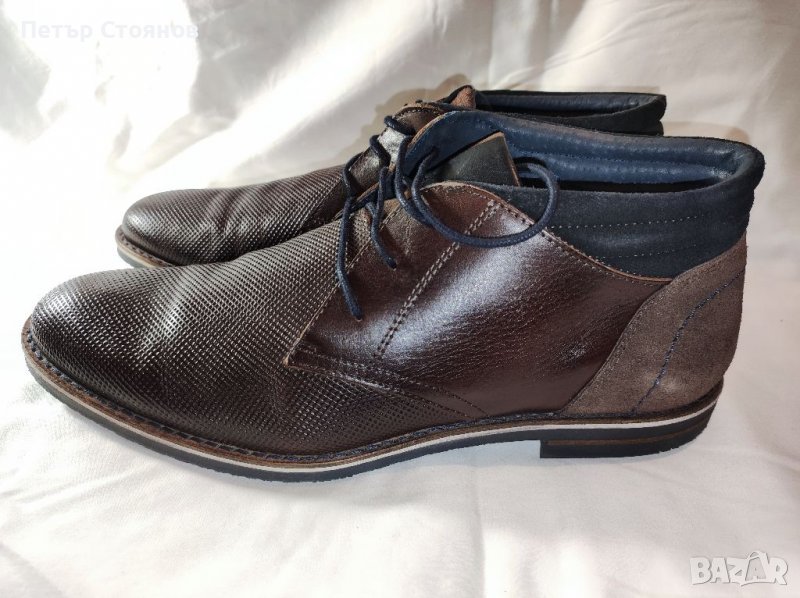 Елегантни мъжки клакрове от естествена кожа OLIVER JACOB №43, снимка 1